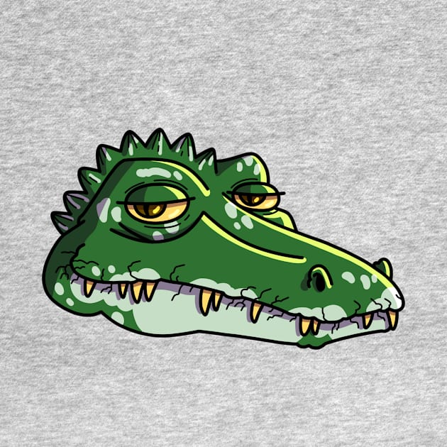 CROCODILE hunter t-shirt by RIZZI